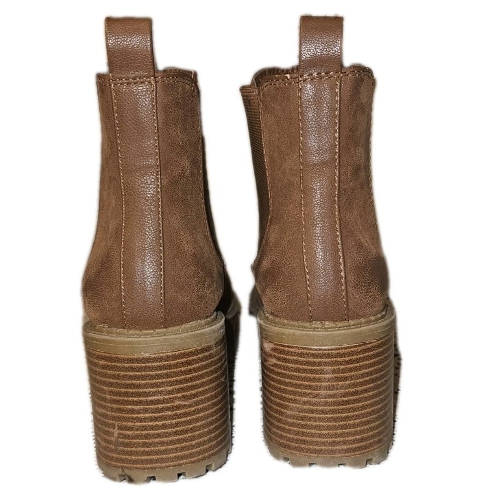MIA Brown Ankle Boots - Picture 3 of 5